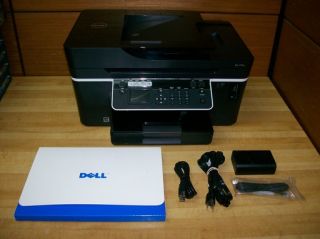 dell c715w color mfp all in one wireless printer copy scan fax low ink