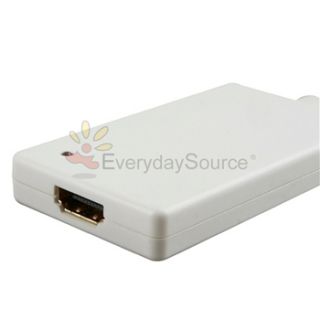 Mini DisplayPort Video USB Audio to HDMI Cable Adapter