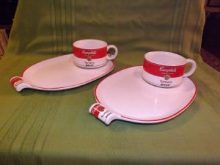  Campbells Tomato Soup and Sandwich Mug and Plate Set Westwood