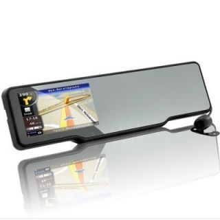  Rearview Mirror Kit GPS Radar Detector Dashcam Parking Camera