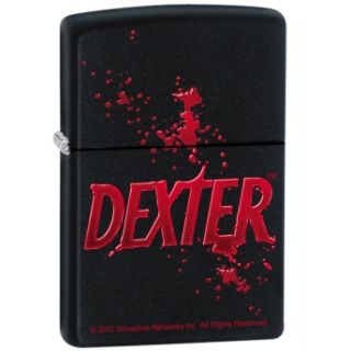 Dexter Logo Showtime TV Show Black Matte Zippo Lighter