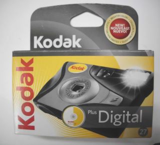  Kodak One Time Single Use Disposable Plus Digital Flash Camera 08 2011