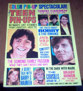  Magazine 1971 David Cassidy Bobby Sherman Susan Dey Osmonds Cowsill
