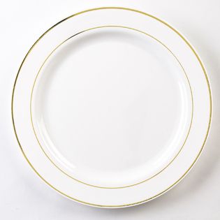  Plastic Disposable 10 25 Dinner Plates 1 Package of 10 Plates