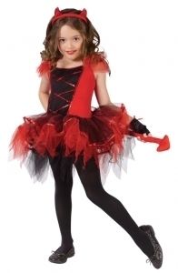Toddler Devilina Cute Devil Halloween Costume Fancy Dress Up