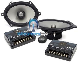 D373A Diamond Audio 5x7 6x8 Pro Component Coaxial Speakers