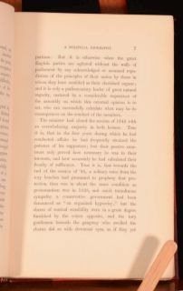  Bentinck A Political Biography by B Disraeli Fourth Edition