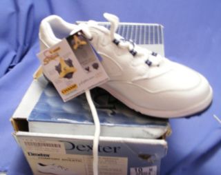 Golf Shoes White Size 10 M Dexter Company New I Box