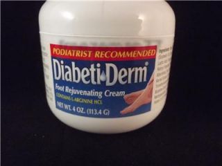  Derm Foot Rejuvenating Cream Fast Acting Formula 4oz Diabetic Footcare