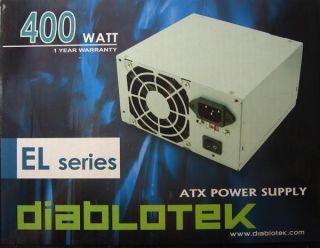 Diablotek 400 Watt ATX Power Supply