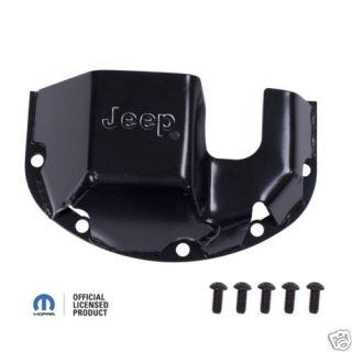 DMC 16597 Mopar Licensed Differential Skid Plate D30 Jeep Logo TJ YJ