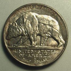 1925 s California Diamond Jubilee Commemorative Silver Half Coin 50c
