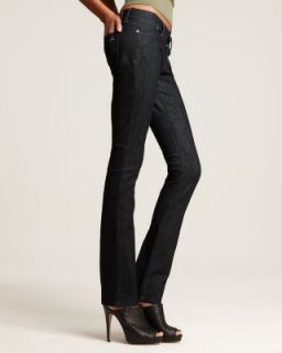 DL1961 New Grace Indigo Denim High Rise Five Pocket Straight Leg Jeans