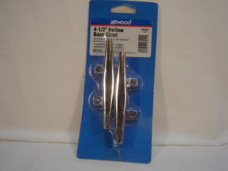 Pack Attwood 4 1 2 Chrome Deck or Dock Cleat