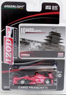   Franchitti 10 Target IZOD IndyCar 1 64 Scale Diecast Car Greenlight