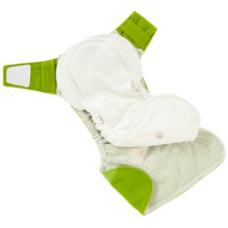 The GroVia® Hybrid/AI2 is a modern, one size diapering system. Its