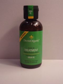DermOrganic Argan Oil Leave in Hair Treatment 4oz