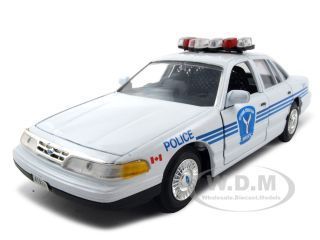 Ford Crown Victoria Ottawa Police 1 24 Diecast Model