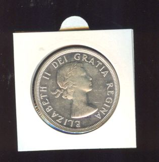 1954 Canada Silver Dolar Gem BU