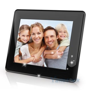New 10 4 inch LCD Screen Digital Photo Frame  Avi Move Player Black