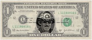 Richard Petty Dollar Bill Mint Real $$ Celebrity Novelty Collectible