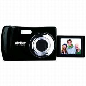 New Vivitar VX018 10 1 MP Flip LCD Digital Camera Black