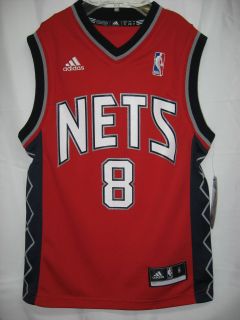 Deron Williams New Jersey Nets Rev30 Swingman Red NBA Youth Jersey