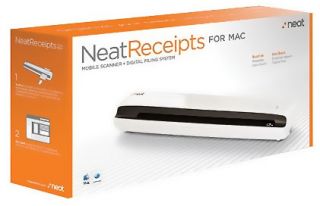 Neat Receipts 322 600 dpi Hi Speed USB Sheetfed Scanner for Mac