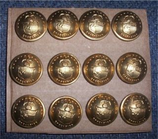  Repro C w New York State Coat Buttons