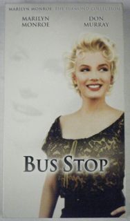 Bus Stop VHS Marilyn Monroe Don Murray 20th Century Fox 1956