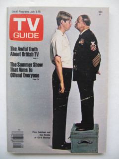 TV Guide July 9 15 1977 Don Rickles CPO Sharkey