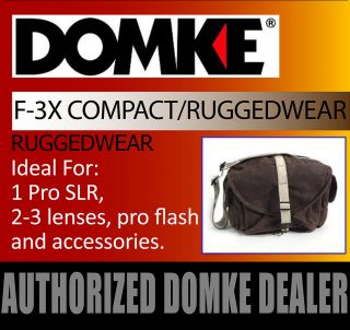 Domke F 3X SUPER COMPACT BAG/RUGGEDWEAR **AUTHORIZED DOMKE