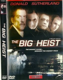 The Big Heist Donald Sutherland RARE DVD SEALED