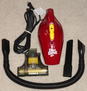 Dirt Devil 08215HD Scorpion Turbo Handheld Vacuum Cleaner Hand Vac