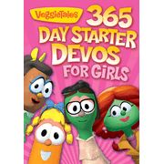Veggie Tales 365 Day Starter Devotions Girls Hardcover New 1605872660