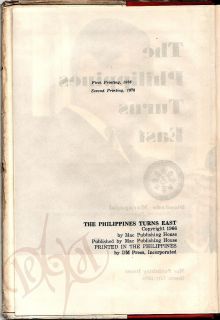 1970 The Philippines Turns East Diosdado Macapagal