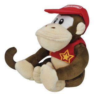 Super Mario Bros Plush Toy Stuffed Donkey Kong Monkey