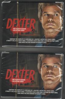 Dexter Season 4   2 (TWO) BOXES   Factory Sealed