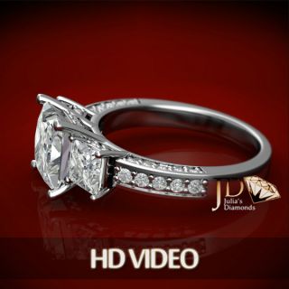 83 Ct Princess Diamond Engagement Ring G VVS1 591589432