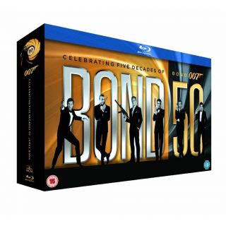 James Bond 22 Film Collection Blu ray 23 Discs