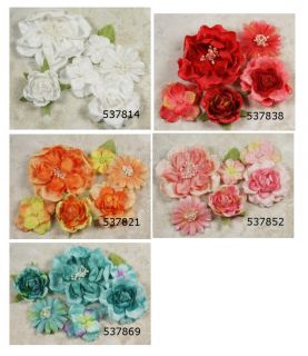 Prima Symphony Blend Collection Fabric Flowers Discontinued