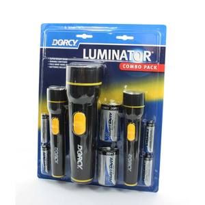 Dorcy Luminator Combo Pack Flashlight Plus Batteries Fast Ship