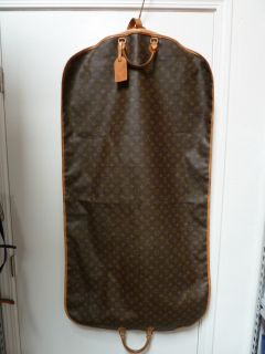Doris Duke Estate Louis Vuitton LV Monogram Garment Bag 100 Authentic