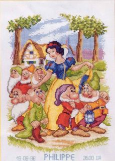 Cross Stitch Kits Disney Snow White and Seven Dwarfs
