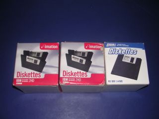 Imation 75 Pack 1 44MB Floppy Diskettes PC Formatted