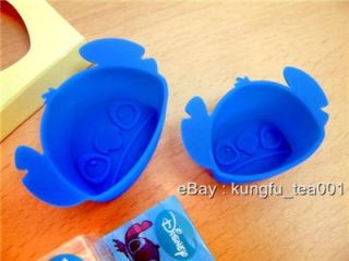 Disney Stitch Chocolate Molds Bento Lunch Box Food Cups