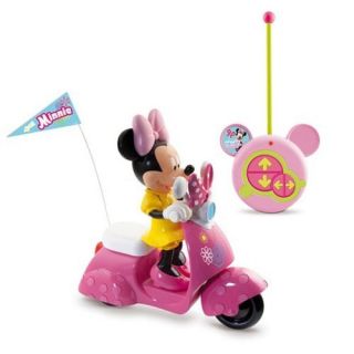 NEW OFFICIAL DISNEY MINNIE MOUSE BOW TIQUE REMOTE CONTROL SCOOTER