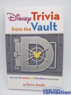 Disney Legend Dave Smith Signed Trivia from The Vault Autographed 1st
