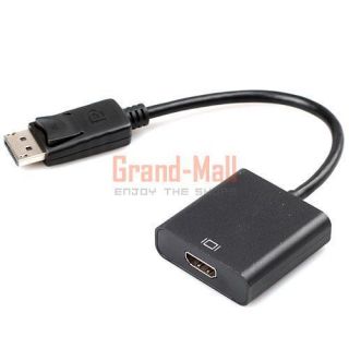 Displayport Display Port Male to HDMI Female Cable Converter Adapter