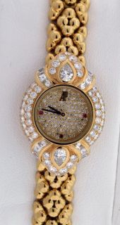  Classique New 18K Yellow Gold Diamond and Ruby $98 300 00 Watch